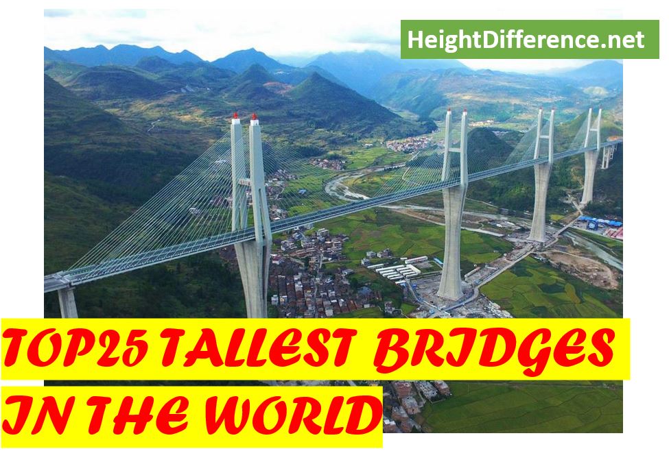 Top 25 Tallest Bridges in the World (by structural height)